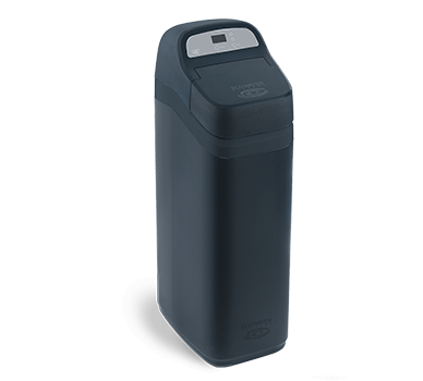 A black water softener called the ESD2750 Series