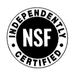NSF Independently Certified logo