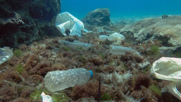 Pollution under water